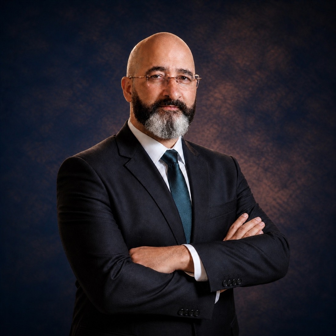 Retrato de Adenilson Soares, sócio do TRS Sociedade de Advogados